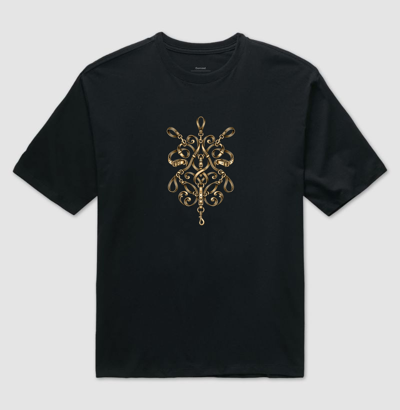 Ornamento de Coleira - Camiseta Oversized