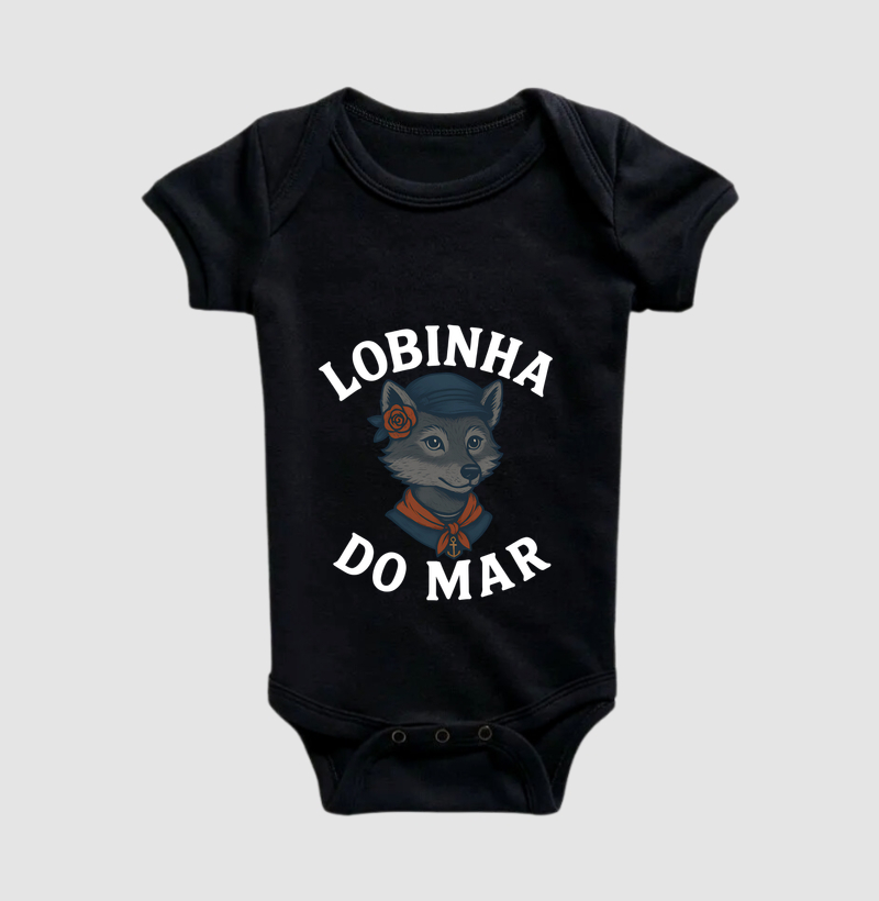 Camiseta de dia dos pais - Lobinha do mar - Kids 