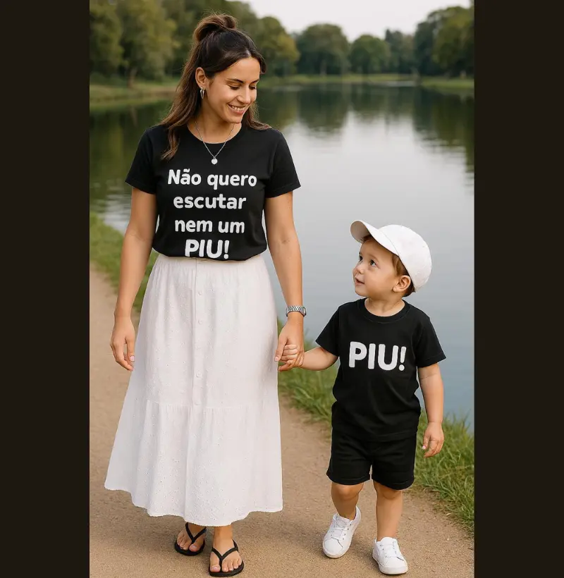 Camiseta feminina Piu!