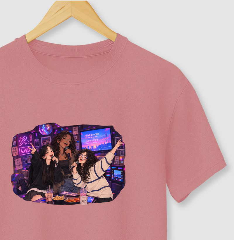 Karaokê com as Amigas - Camiseta