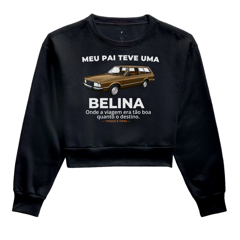 Meu pai teve uma - BELINA - marrom dourado