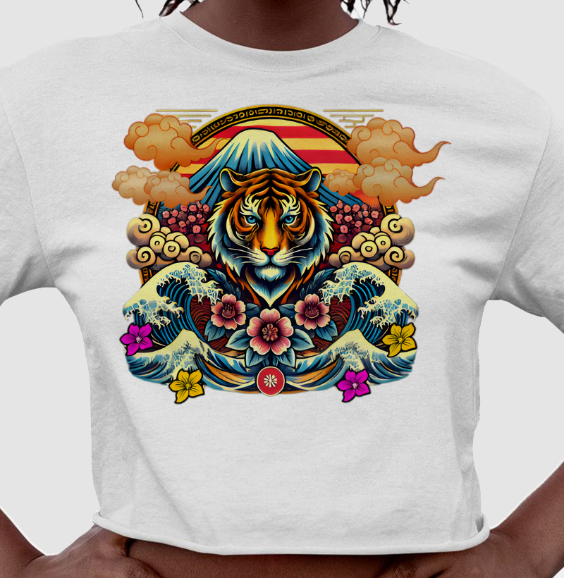 🐯 O Espírito do Tigre – Força e Tradição do Japão