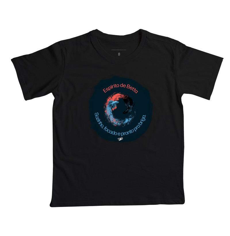 Espirito de Betta - Camiseta Infantil