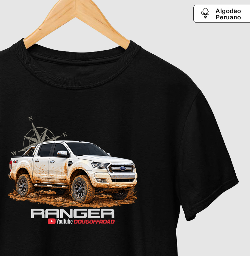 Ford Ranger - Dougoffroad - Camiseta Algodão Peruano