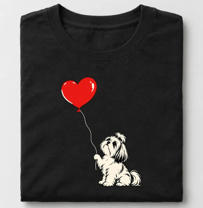 Balão de amor - Camiseta