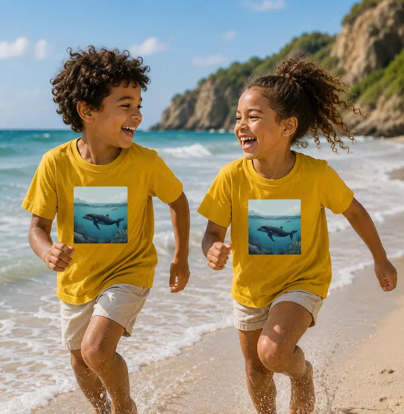 LIBERDADE AZUL - Camiseta Infantil
