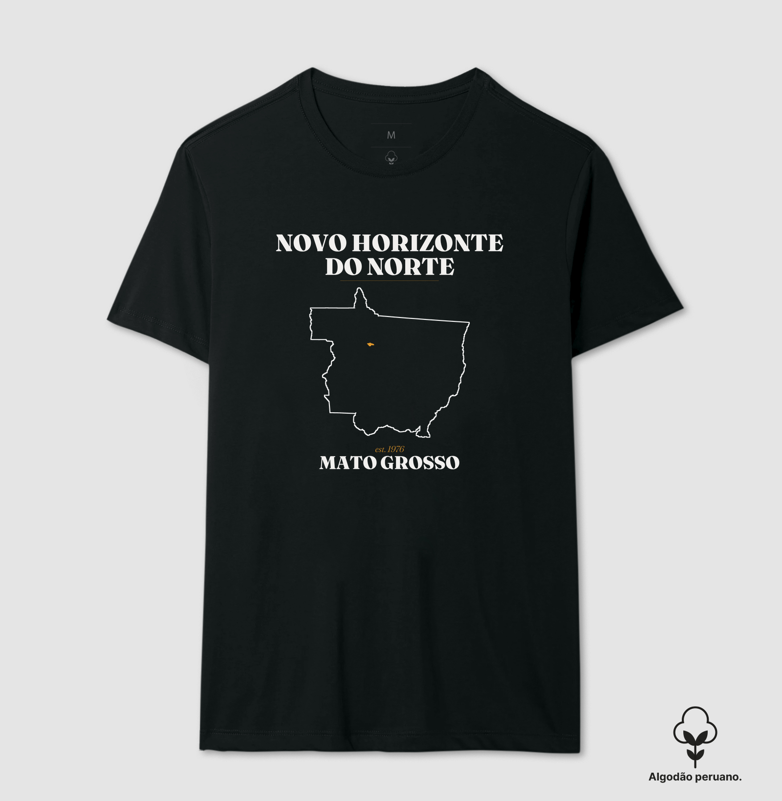 Novo Horizonte do Norte | Legado MT - Camiseta Algodão Peruano