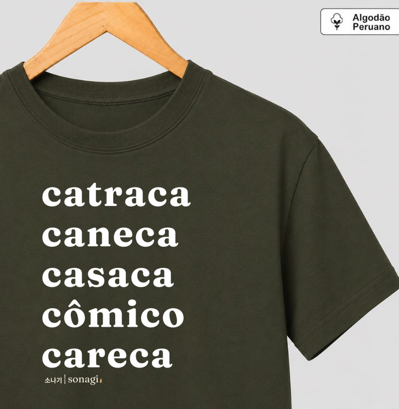 Camiseta Catraca Caneca