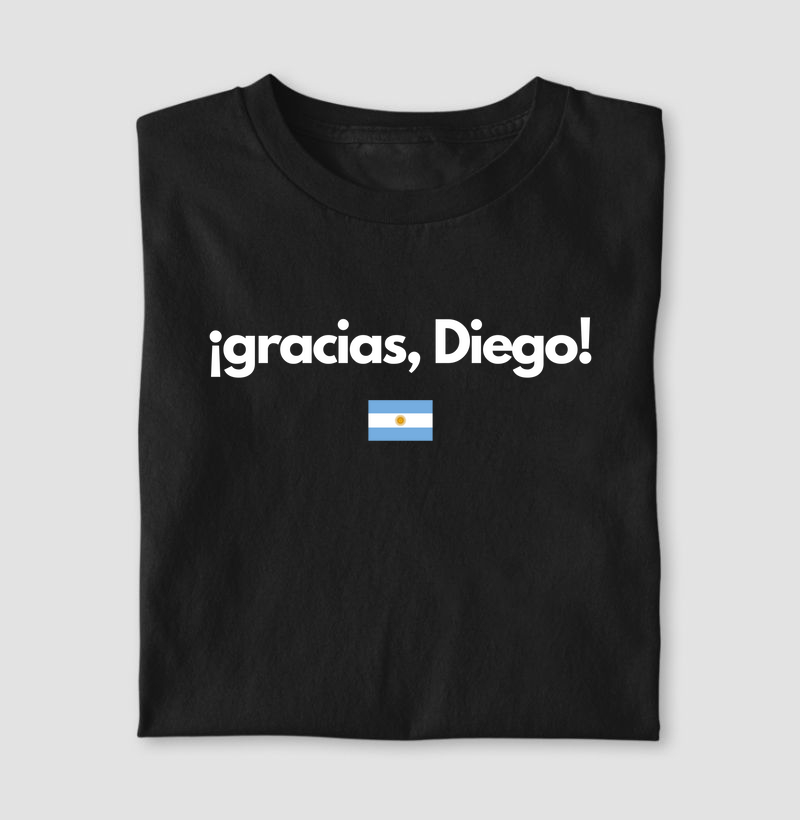 Camiseta Gracias Diego