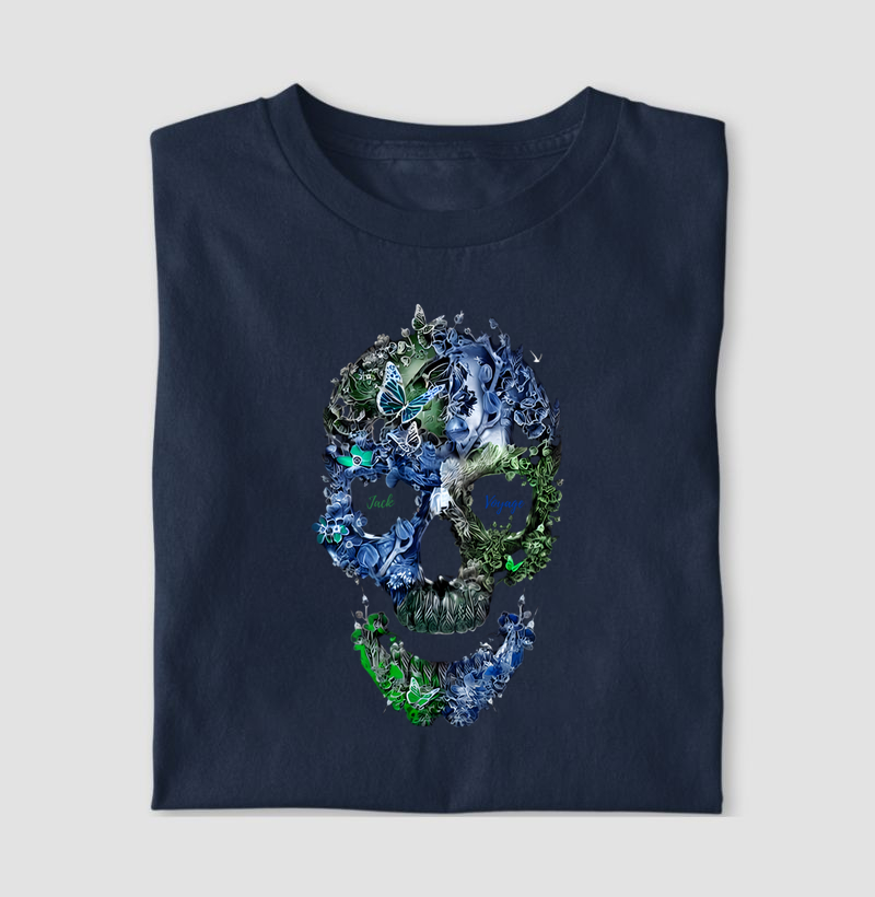 Camiseta Skull blue®