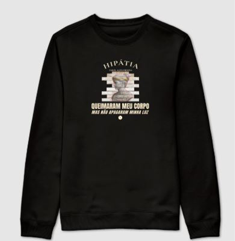  Camiseta Hipátia | Farol Alexandrina: Não Apagaram Minha Luz