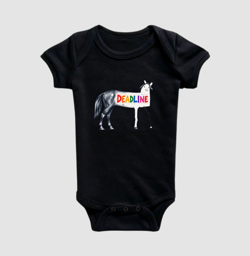 Deadline | O Cavalo dos Prazos - Body Infantil