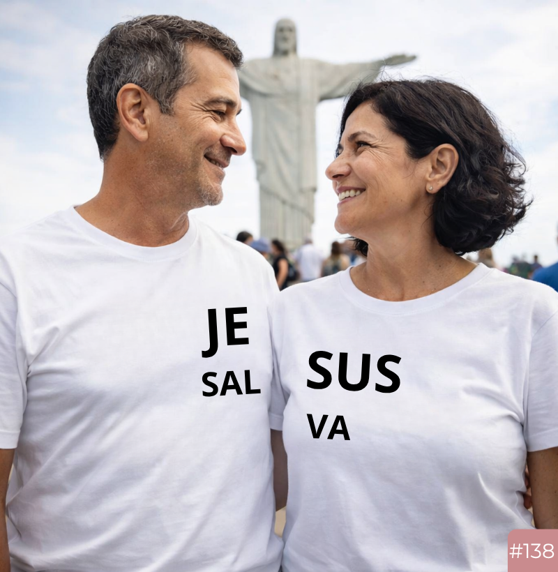 Camiseta Je Sal/ Jesus Salva