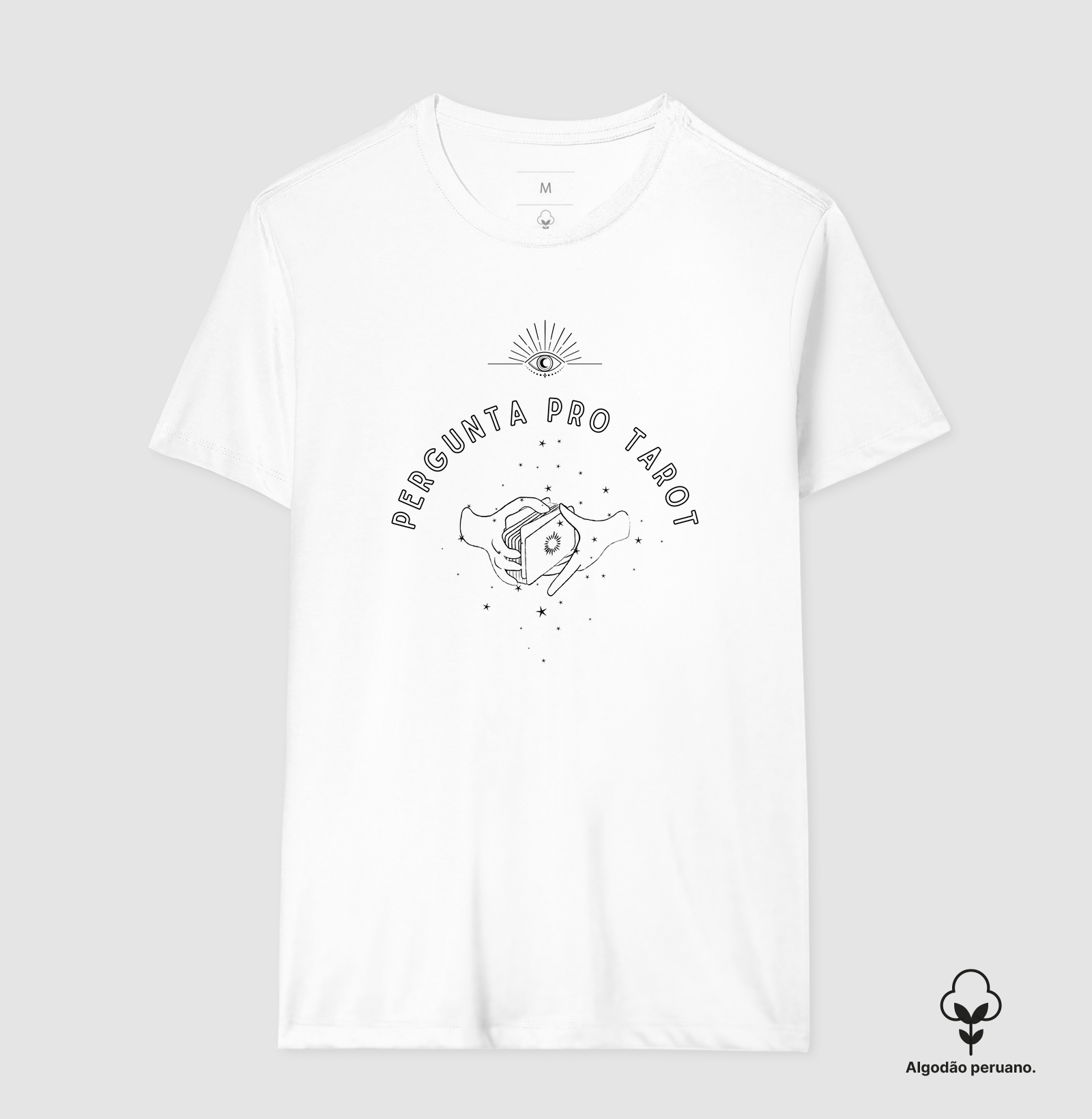 Camiseta Pergunta pro Tarot Preto