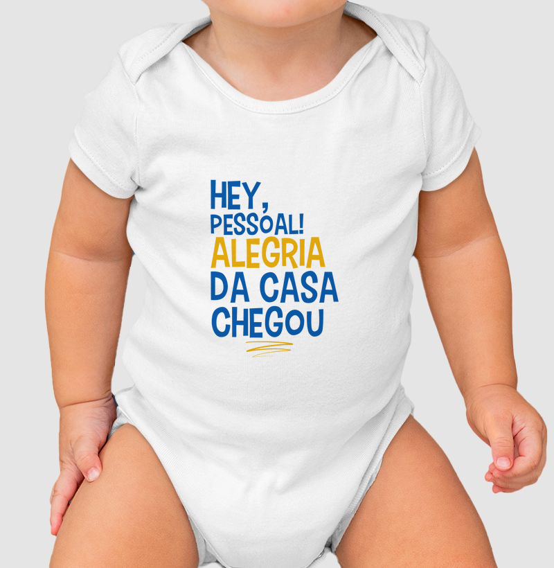 Body Infantil - Alegria da casa