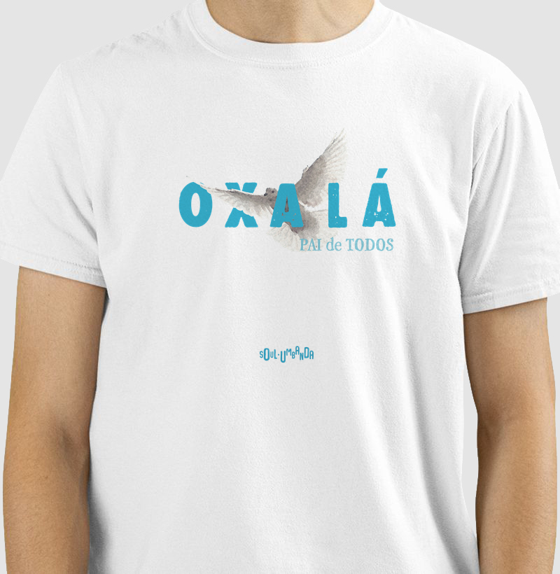 camiseta OXALÁ pai de todos masculina