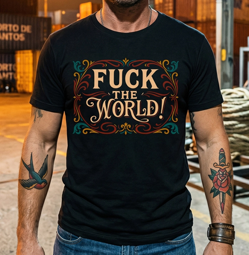 FUCK THE WORLD!