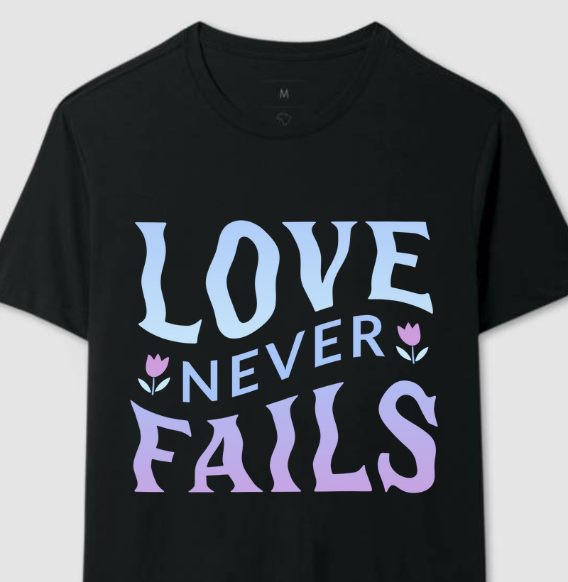 Love never fails