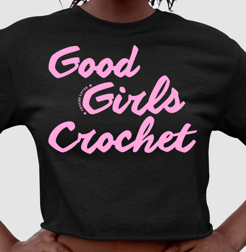 Cropped Good Girls Crochet Aesthetic