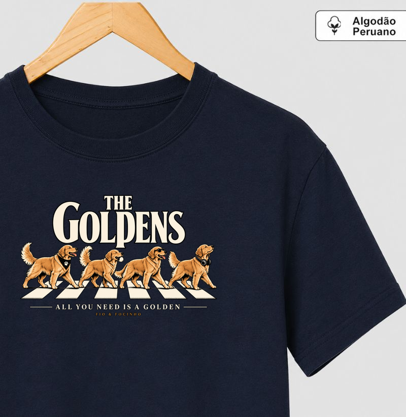 Camiseta Golden Retriever / Pet Lovers | The Goldens - Camiseta Algodão Peruano