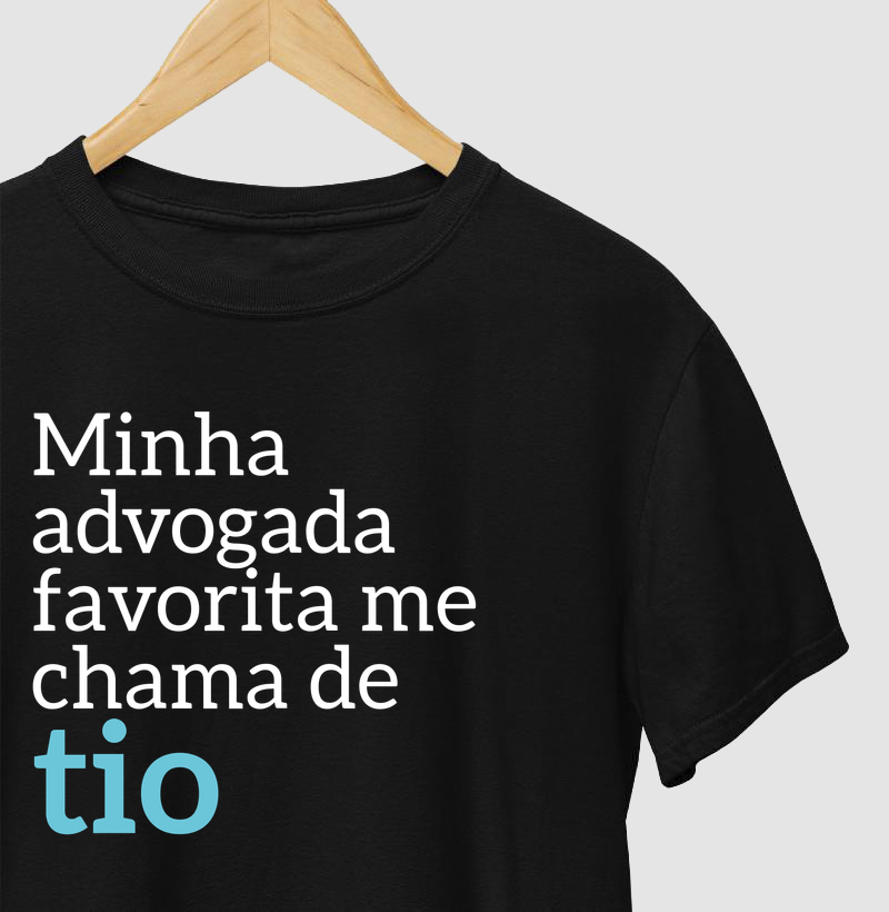 Minha advogada favorita me chama de tio