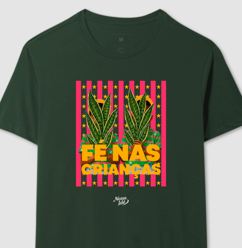 Fé nas crianças- verde
