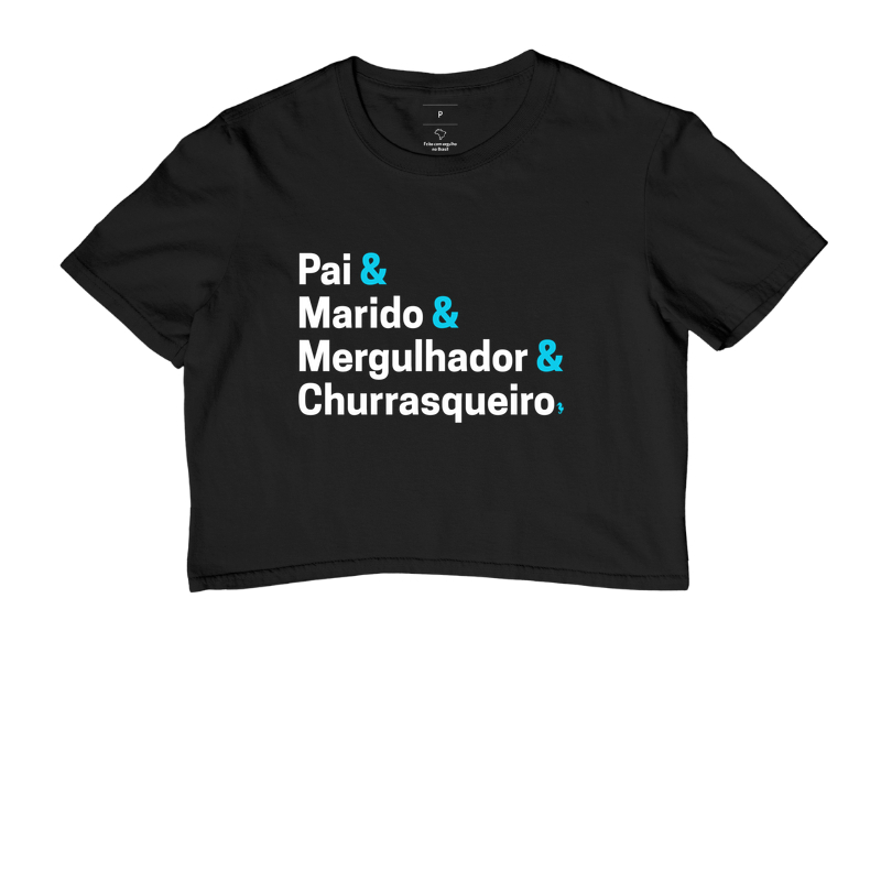 Pai Marido Mergulhador Churrasqueiro