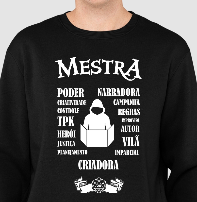 MESTRA MOLETOM SUETER