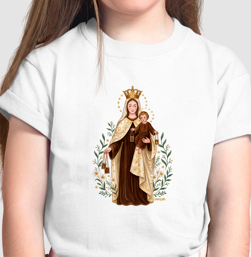 T-shirt Infantil - Nossa Senhora do Carmo