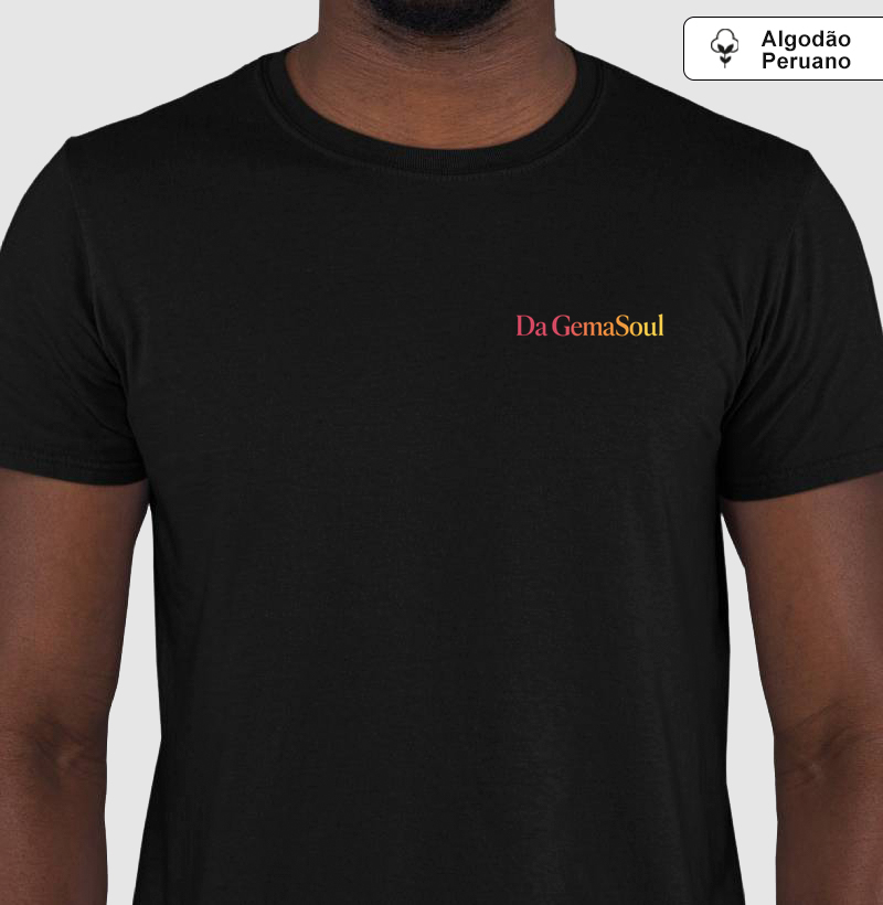 DA GEMASOUL - Camiseta Algodão Peruano