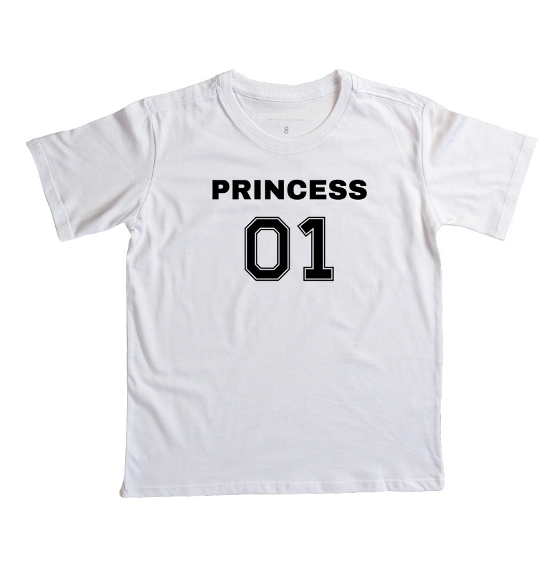 Camiseta infantil princess