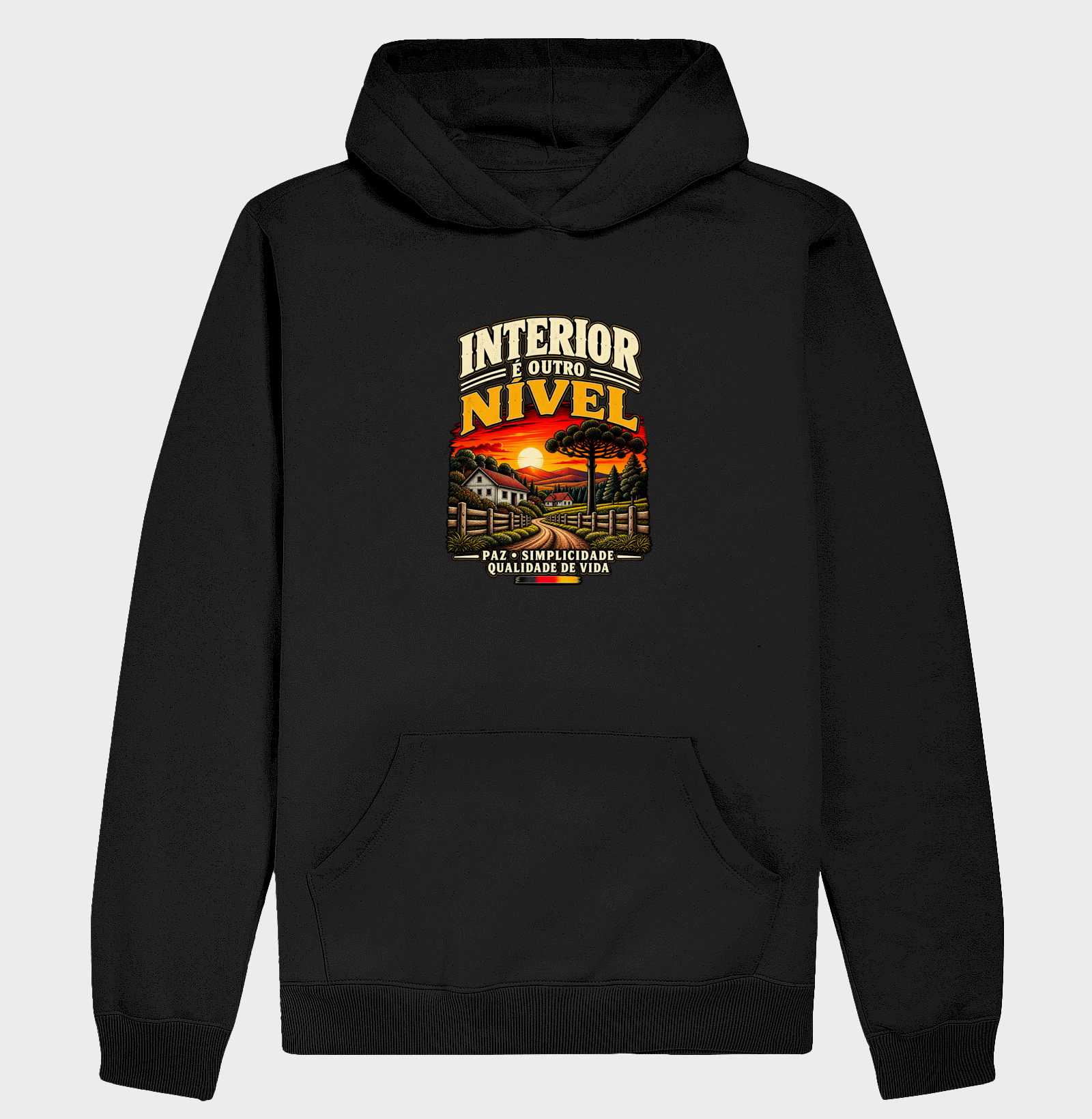 Interior é outro nível - Hoodie Moletom