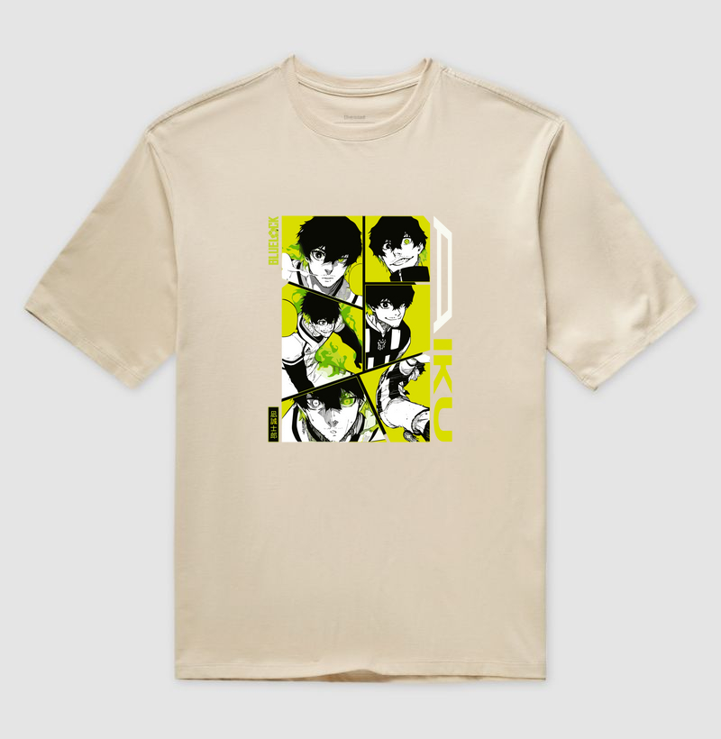 Camiseta Blue Lock – Aiku Oliver, o Capitão das Sombras