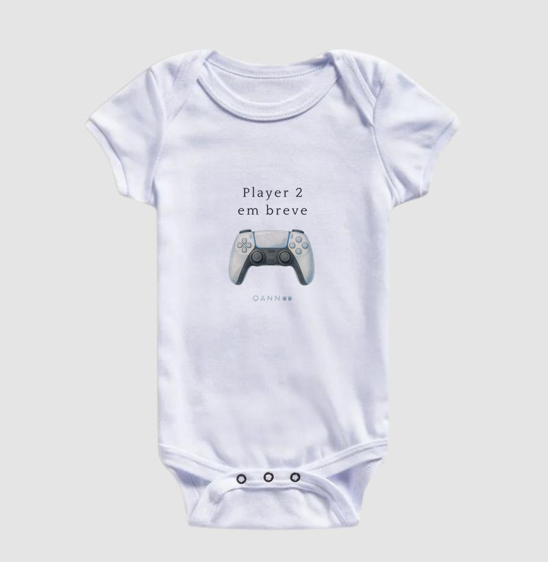 Body Revelação de Gravidez — Player 2 em Breve