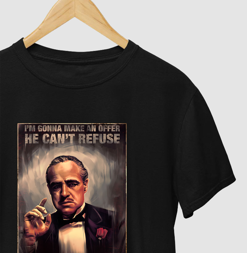 Camiseta Don Corleone - O Poderoso Chefão -  The Godfather