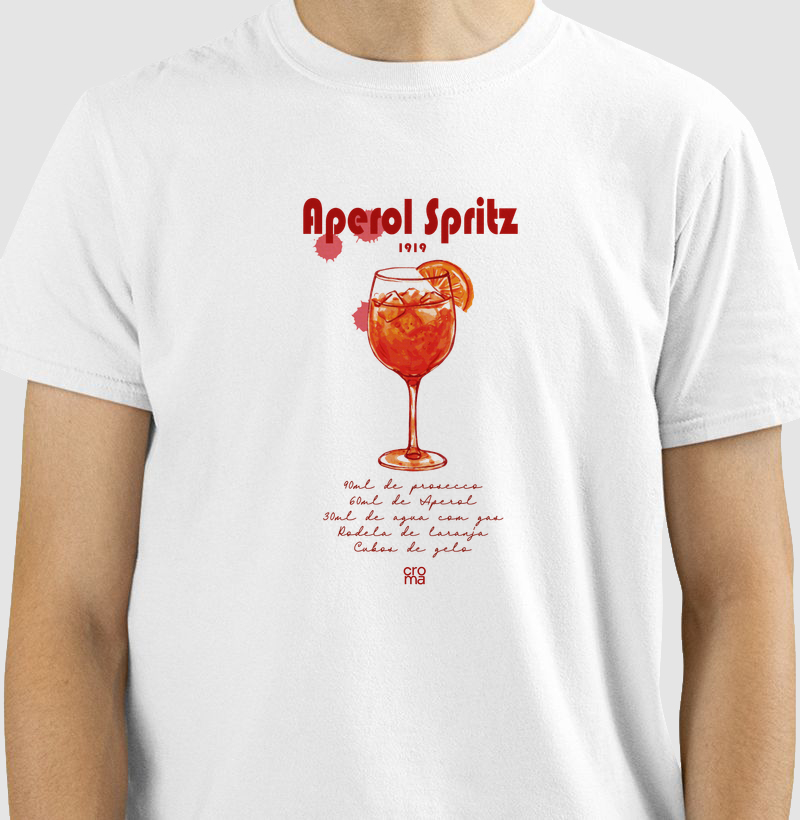 Camiseta Regular Aperol Spritz