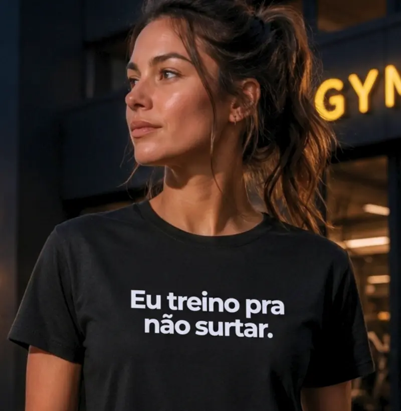 Eu treino pra não surtar