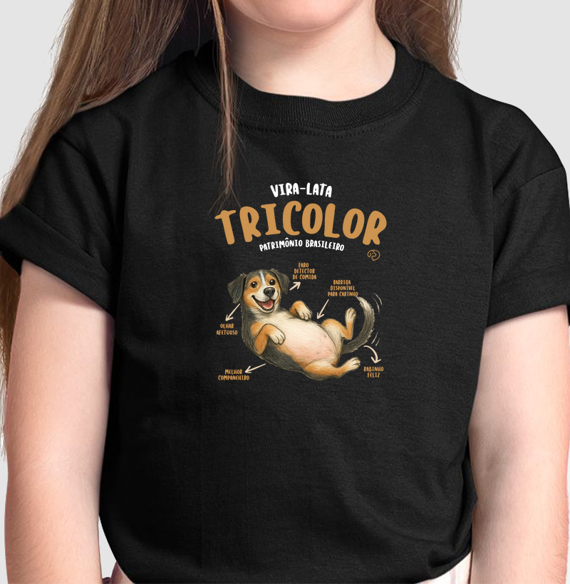 Vira-Lata Tricolor Características