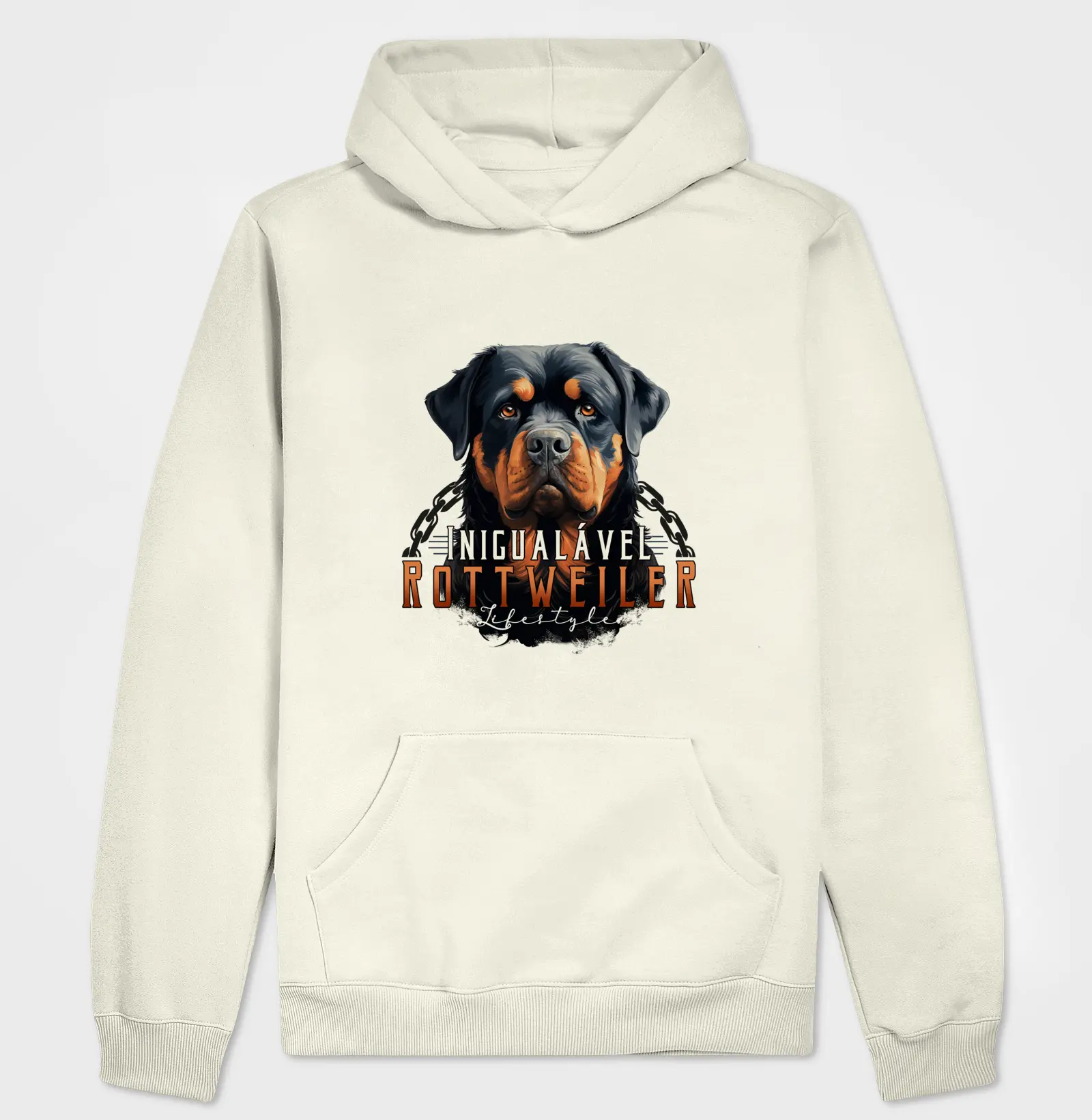 Hoodie Moletom Rottweiler Inigualável