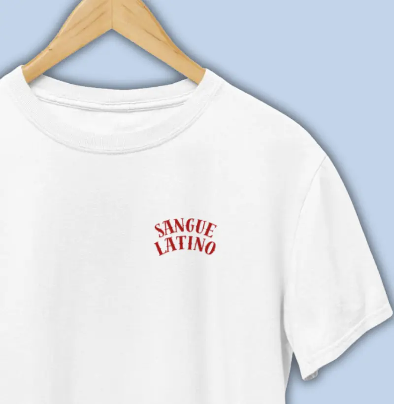 sangue latino letreiro mini
