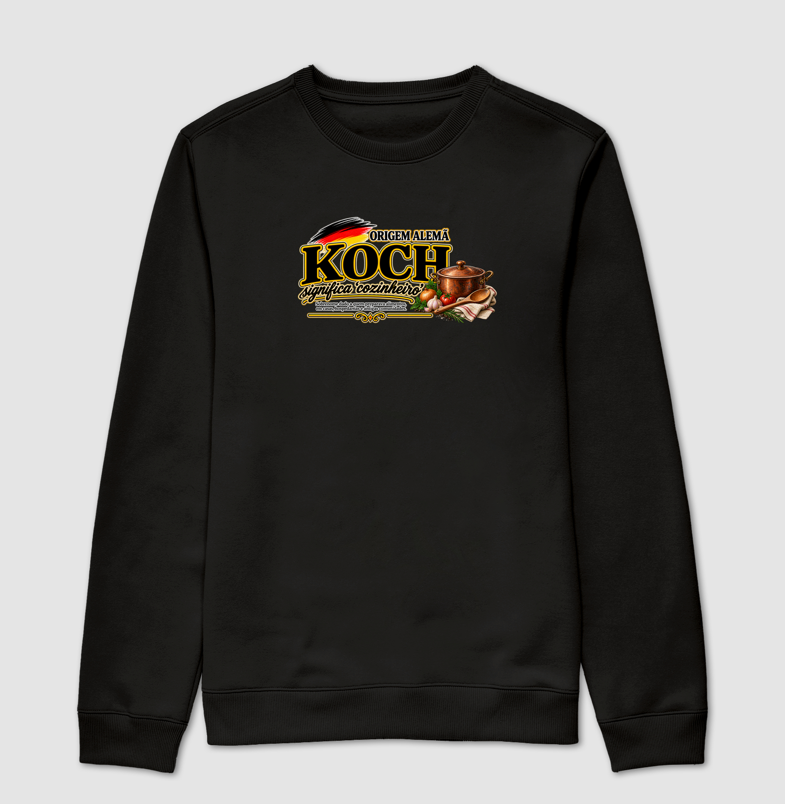 Koch  - Suéter Moletom