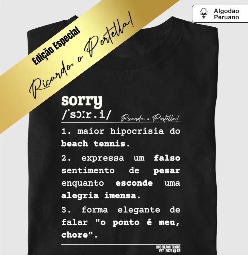 Edição Especial Ricardo Portella - Sorry