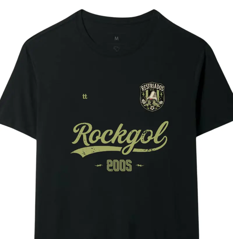 Camiseta Resfriados F.C. Rockgol 2005 | Futebol Alternativo