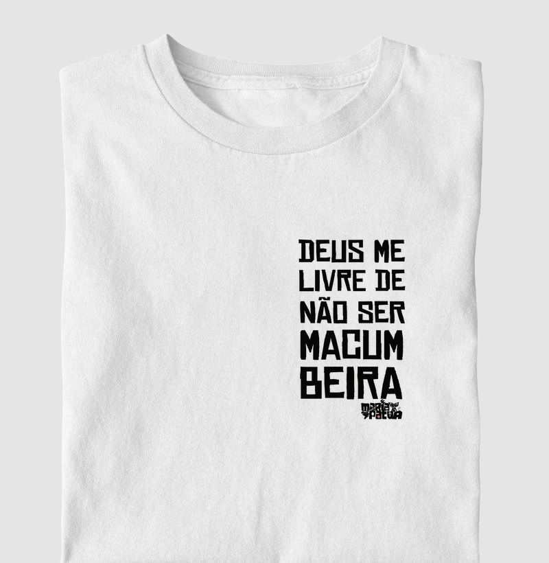 Deus me Livre Não ser Macumbeira No Peito Maria Patuá