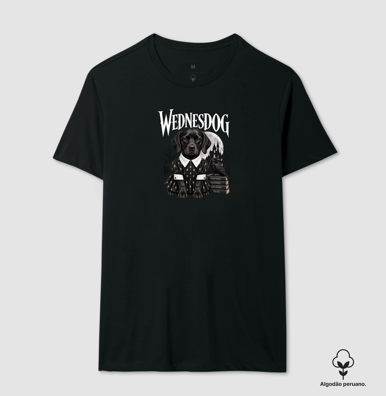 Wednesdog - Camiseta Algodão Peruano
