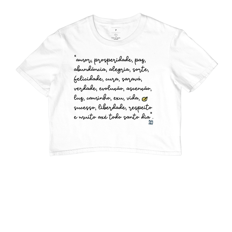 Cropped Pedidos de Ano Novo Maria Patuá