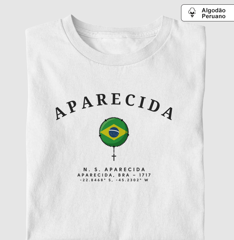 Nossa Senhora Aparecida Brasil 1717 - Algodão Peruano