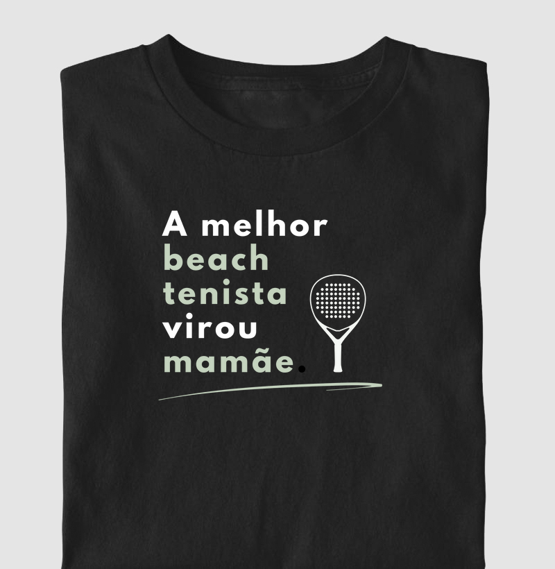 A melhor beach tenista virou mamãe
