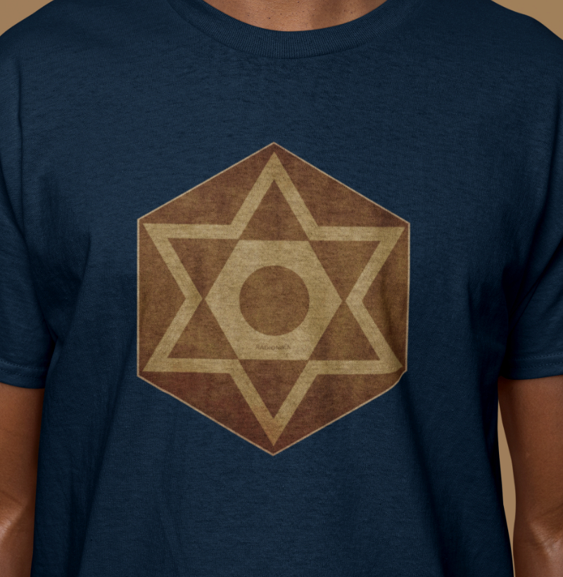 Camiseta Hirayama – Acelerador de Energias – Estampa Radiônica Unissex