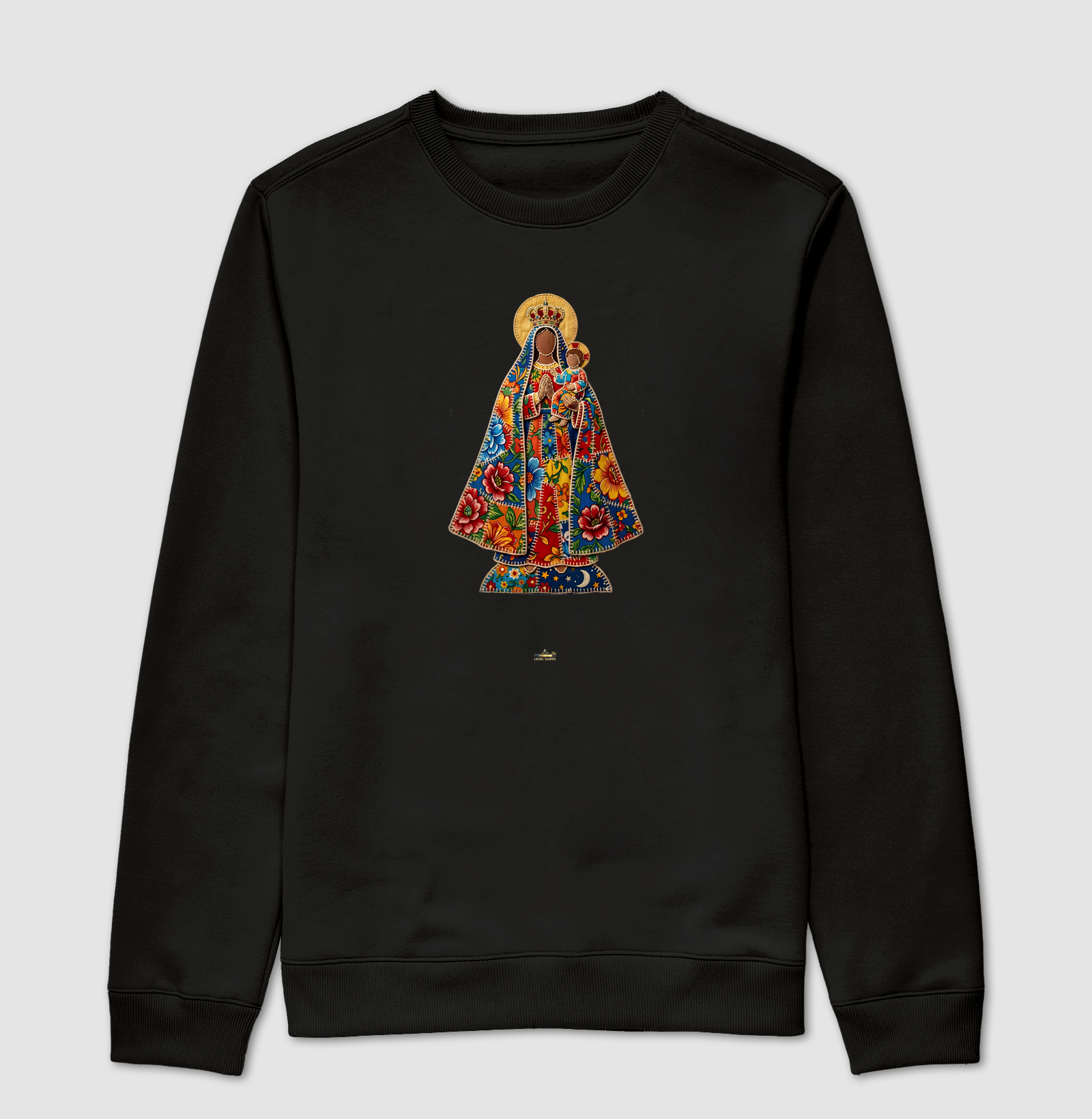 Nossa Senhora - Modelo Retalho Junino